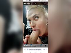 Blonda Suge Pula In Masina