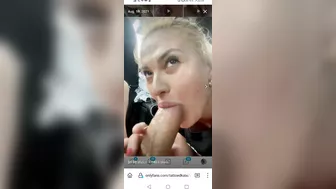 Blonda Suge Pula In Masina