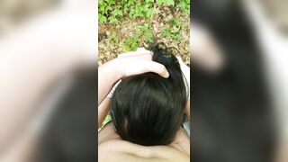 Bruneta Suge Pula In Padure