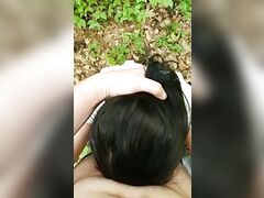 Bruneta Romanca Suge Pula In Padure