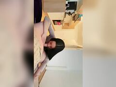 Hungarian girls sucks a dick with balls